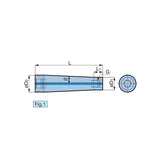 @Damper head SDF20-M16DP - Makotools Industrial Supply Tools for Metal Cutting